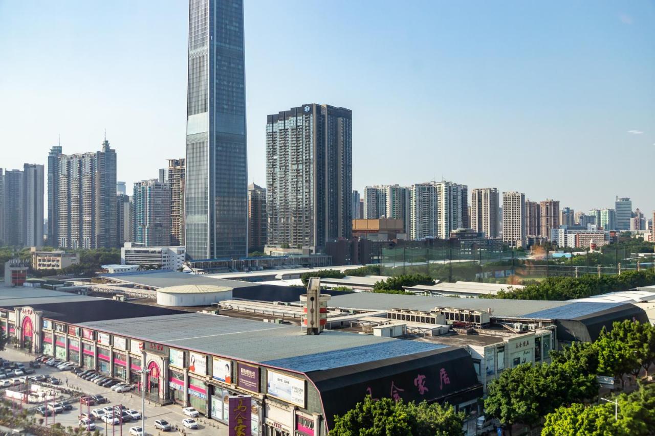 Livetour Hotel Zhujiang New Town Guangzhou Exterior foto